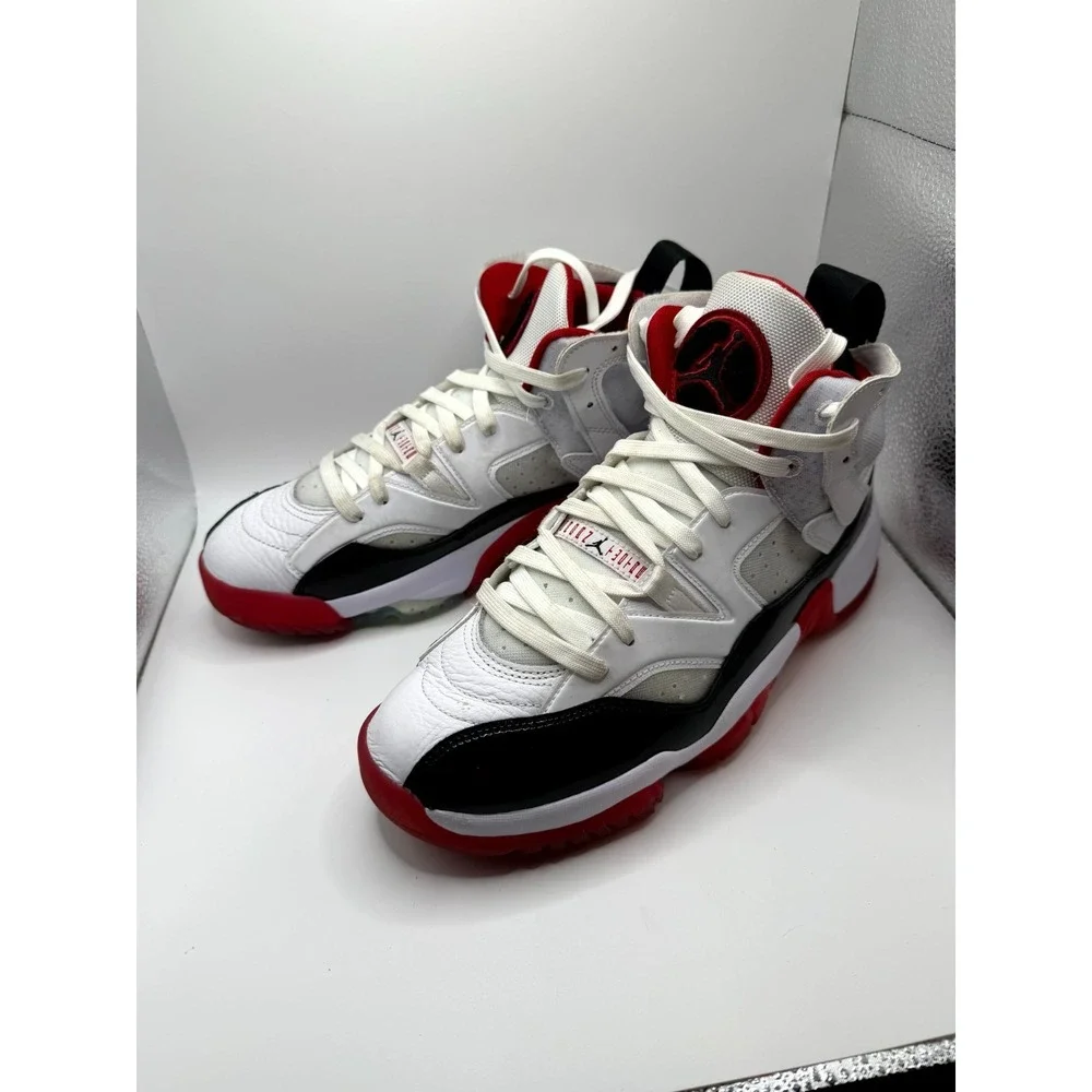 Air Jordan Jumpman Two Trey DO1925-106 Mens 9.5 Basketball Shoes White Sneaker